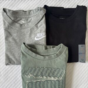 Nike and Puma T-shirt bundle